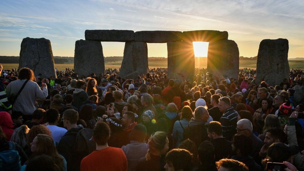 People Attend The Summer Solstice