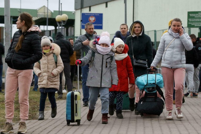  Two-Thirds of Children Fled Homes in Ukraine