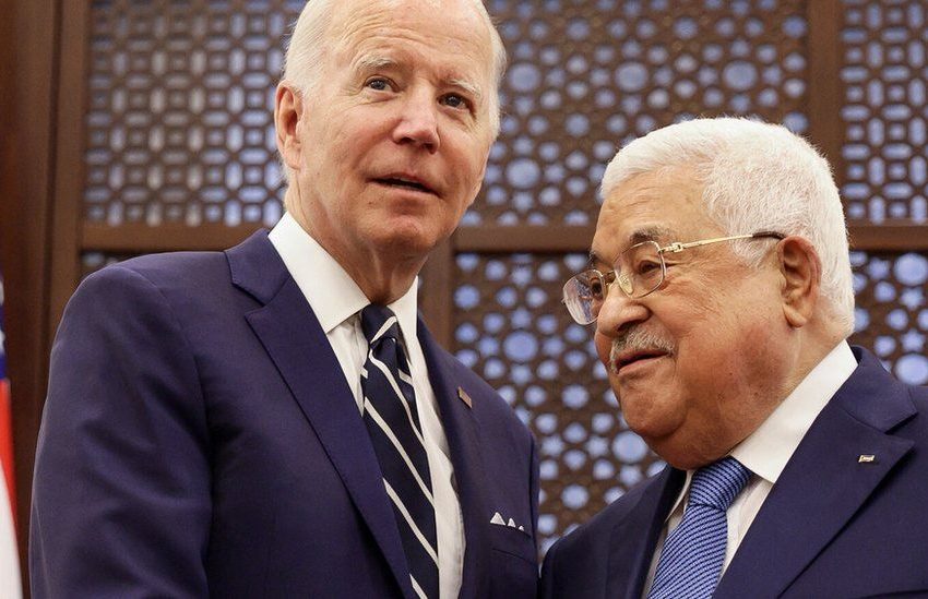  Biden offers Palestinians warm words but deep rift remains