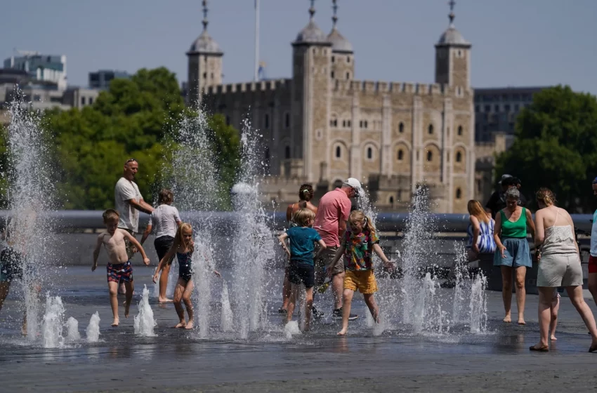  UK Hits 40C for First Time