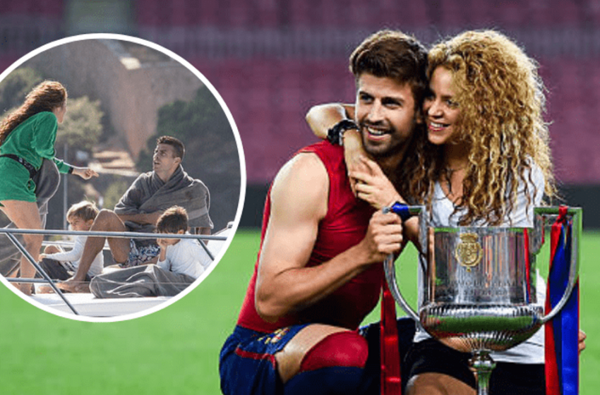  Shakira and Gerard Piqué Appeared Angry in Viral Vacation Photos