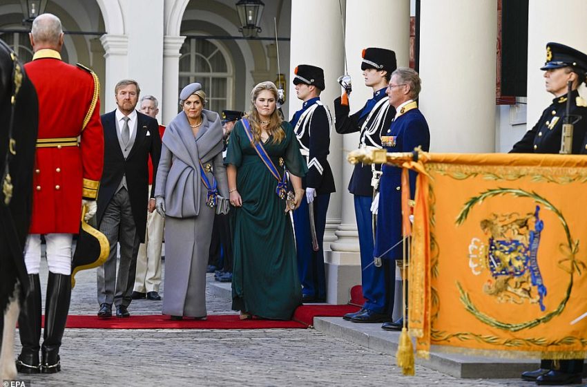  Dutch Princess Amalia Receives Security Threats