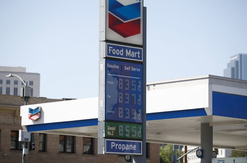  Gas Prices Fall for First Time since June