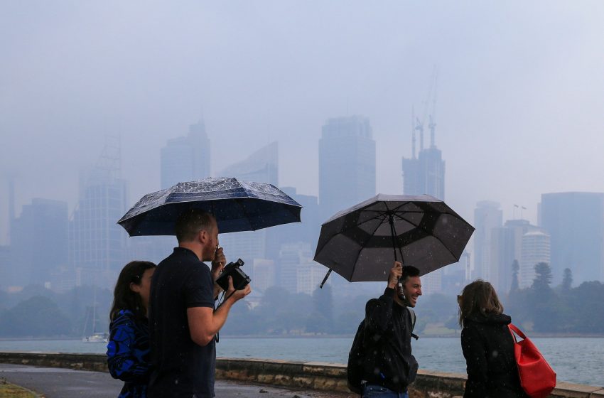  Sydney Breaks Annual Rainfall Record