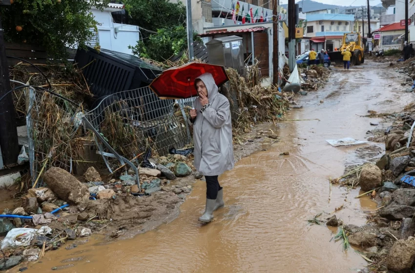  Two People Died in Greek Island Floods