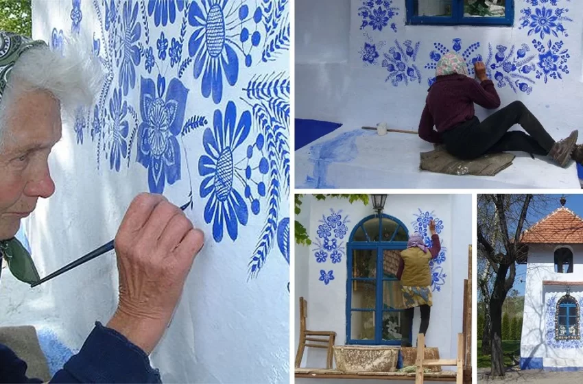  Grandma Turns Small Village Into Art Gallery