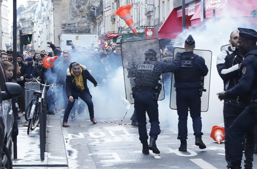  Paris Shooting Triggers Protests