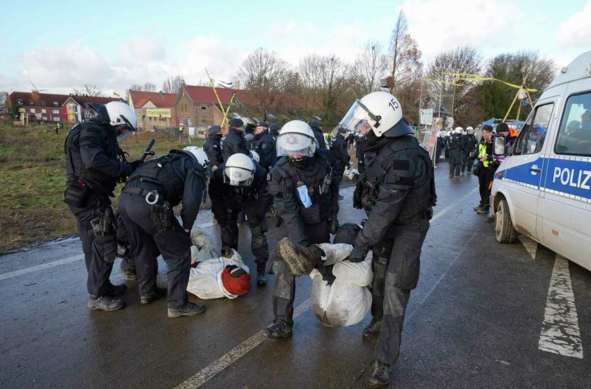  Climate Protest Violently Suppressed in Germany