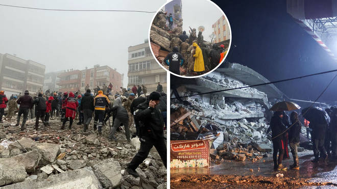  Hundreds Killed in Turkey Earthquake
