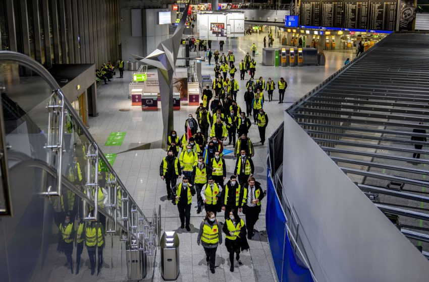  Seven German Airports on Strike