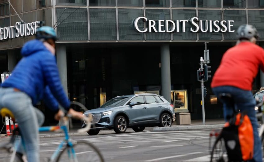  Credit Suisse Shares Plunge 20%