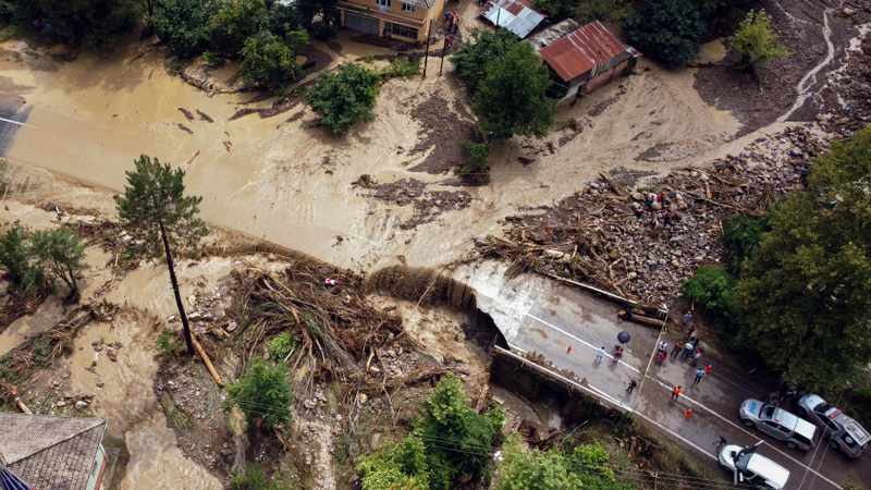  Five Died in Turkey Flash Floods