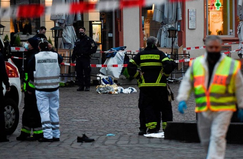  Man Drives into Pedestrians in Germany