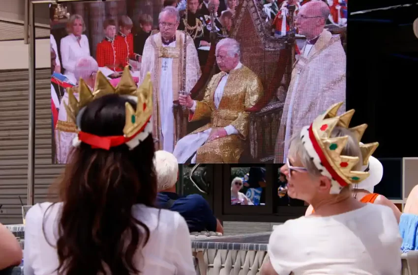  The coronation on TV: latest instalment of UK’s longest-running costume drama is a bit of a damp squib