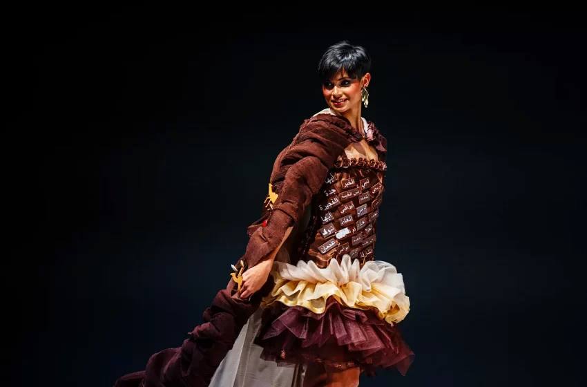  Chocolate-made dresses at Salon du Chocolat 2023