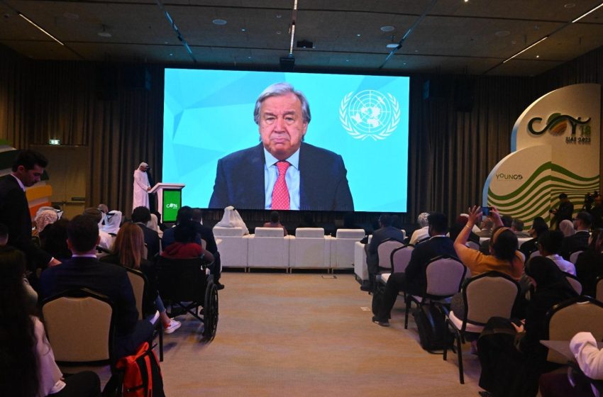  UN climate summit kicks off in Dubai