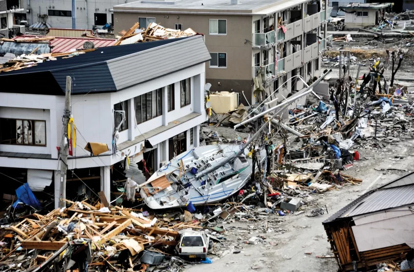  Major tsunami warnings in Japan