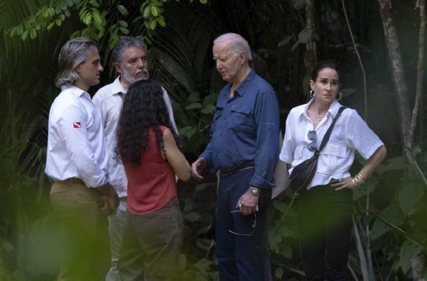  Biden visits Amazon forest before heading to G20 summit