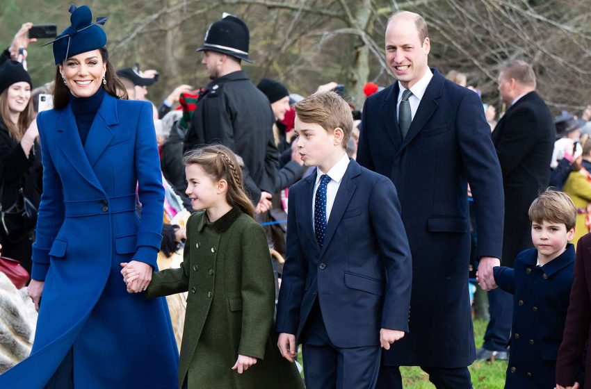  Prince William, Kate to Spend Christmas with King Charles