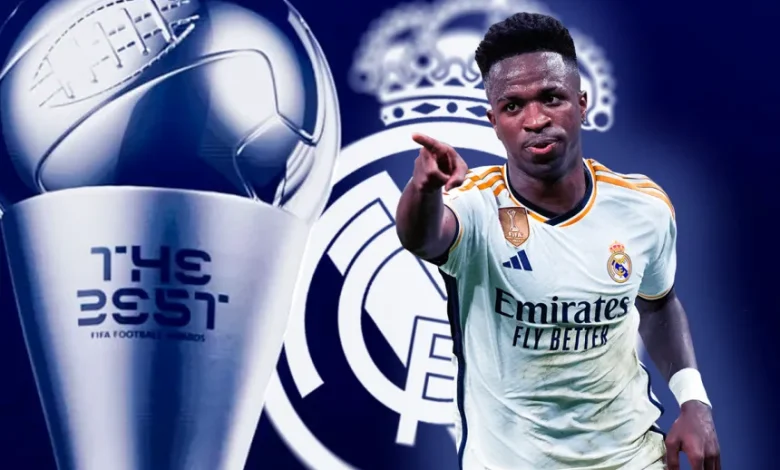  FIFA gives Vinicius Junior the Best award for 2024