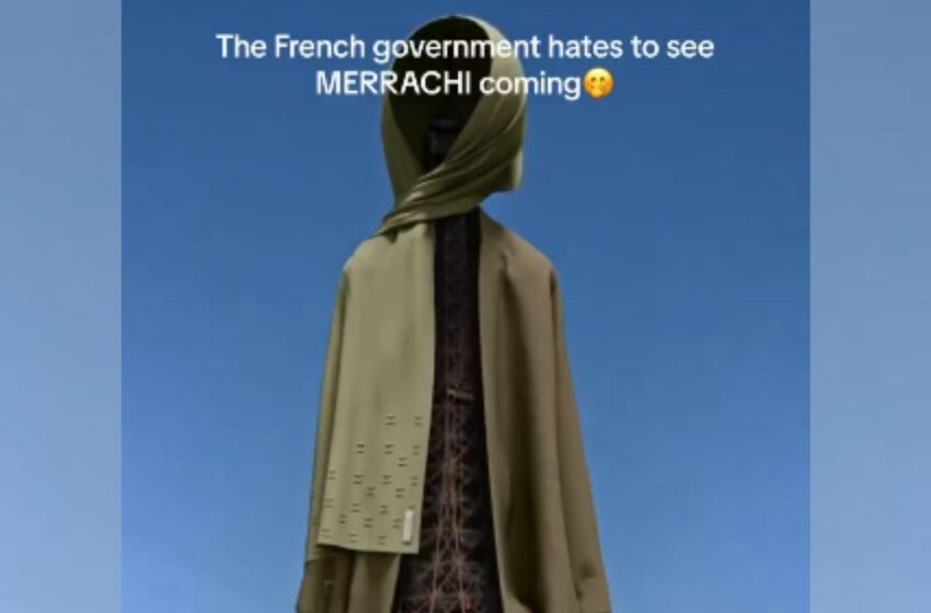  Eiffel Tower in a hijab