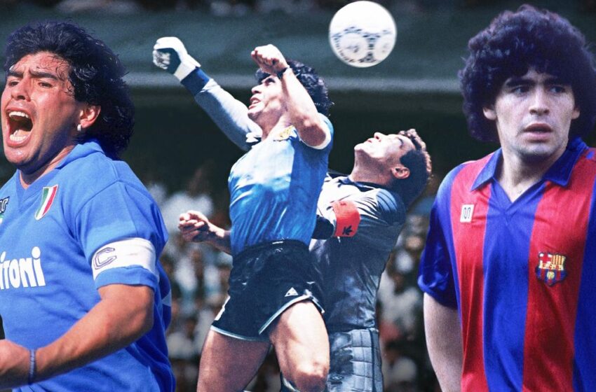  Maradona is a football legend created by suffering