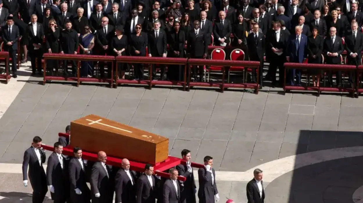 World Leaders gather in Rome as funeral mass for Pope Francis commences