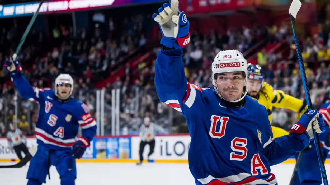 Jeremy Swayman leads team USA to worlds gold medal game