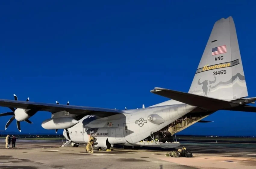  Montana Air Guard deploys 150 airmen to Africa