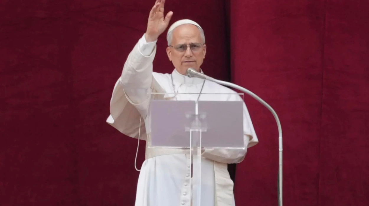 Pope Leo XIV First Sunday Calls For Peace In Gaza & Ukraine