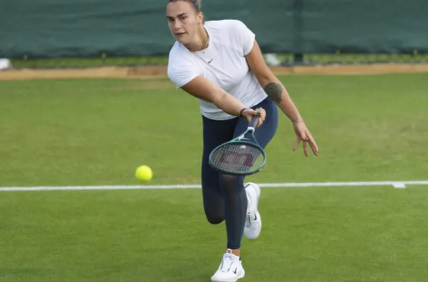 Top seed Sabalenka faces Branstine in Wimbledon opener