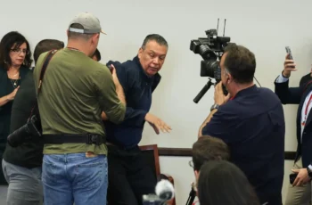 US Senator Padilla handcuffed at Los Angeles protest